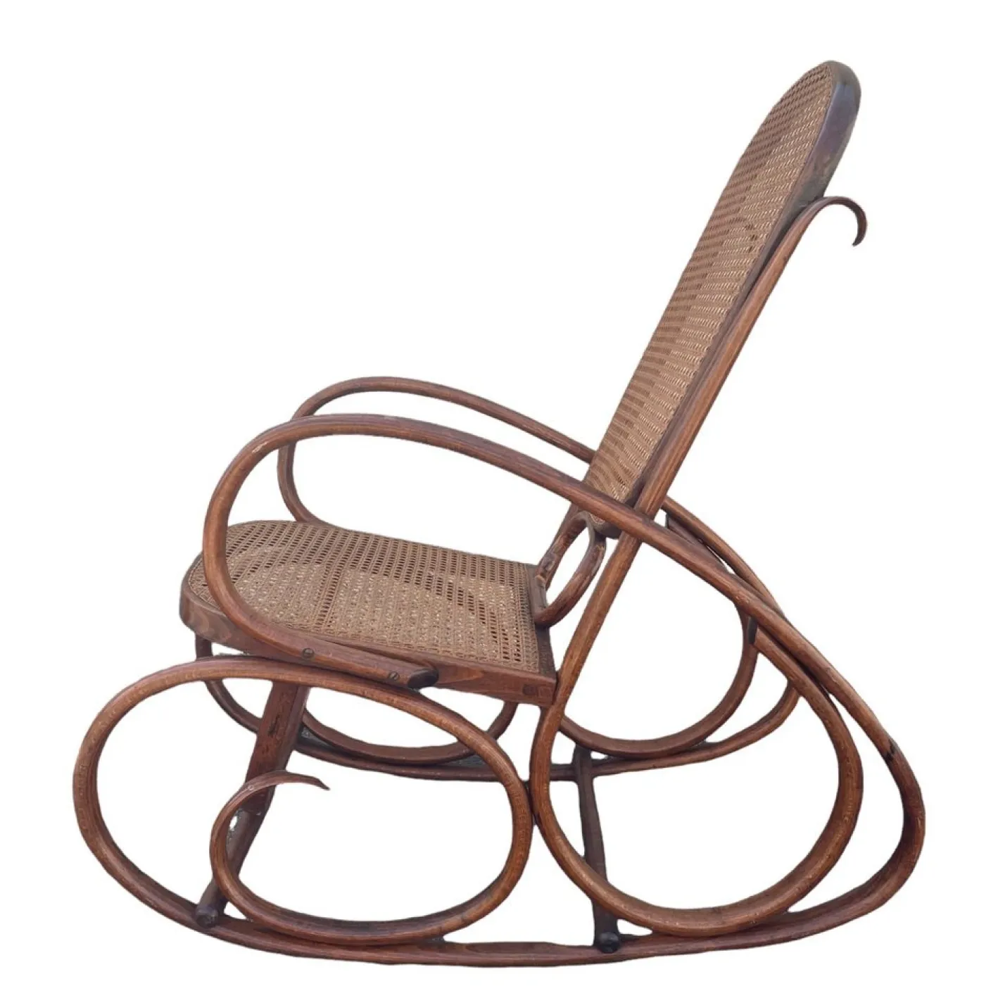 Vintage Schaukelstühle aus Buche, 2er Set