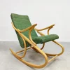 Vintage Schaukelstuhl aus Bugholz Schaukelstuhl von Antonin Suman, 1960er