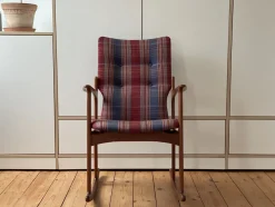 Vintage Schaukelstuhl aus Teak Vamdrup, 1960er