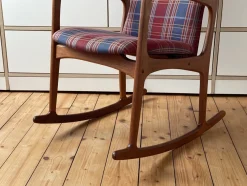 Vintage Schaukelstuhl aus Teak Vamdrup, 1960er