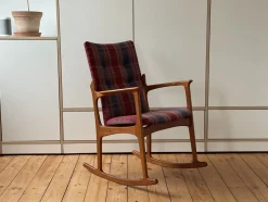 Vintage Schaukelstuhl aus Teak Vamdrup, 1960er