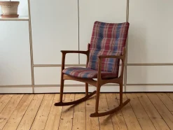 Vintage Schaukelstuhl aus Teak Vamdrup, 1960er
