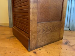Vintage Schrank mit Rolltür oder Musikschrank, 1960er