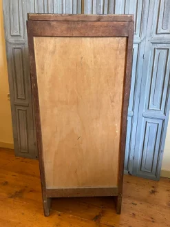Vintage Schrank mit Rolltür oder Musikschrank, 1960er