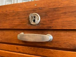 Vintage Schrank mit Rolltür oder Musikschrank, 1960er