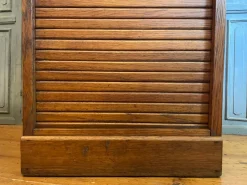 Vintage Schrank mit Rolltür oder Musikschrank, 1960er