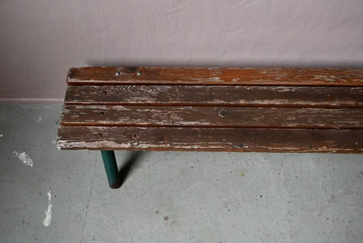 Vintage Schulbank, 1960er
