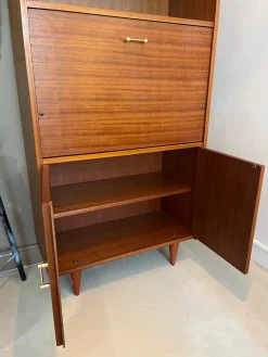 Vintage Sekretär aus Holz