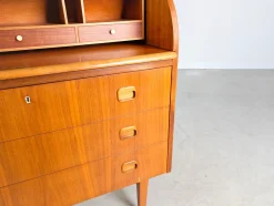Vintage Sekretär aus Teak von Egon Ostegaard