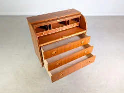 Vintage Sekretär aus Teak von Egon Ostegaard