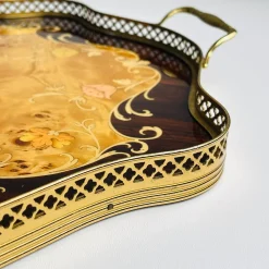 Vintage Serviertablett, Italien, 1960er