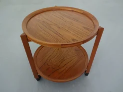 Vintage Servierwagen aus Teak von Sika Møbler, Dänemark, 1960er