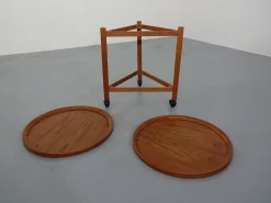 Vintage Servierwagen aus Teak von Sika Møbler, Dänemark, 1960er
