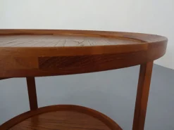 Vintage Servierwagen aus Teak von Sika Møbler, Dänemark, 1960er