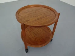 Vintage Servierwagen aus Teak von Sika Møbler, Dänemark, 1960er