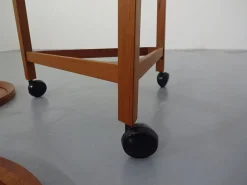 Vintage Servierwagen aus Teak von Sika Møbler, Dänemark, 1960er
