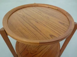 Vintage Servierwagen aus Teak von Sika Møbler, Dänemark, 1960er