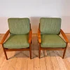 Vintage Sessel von Arne Vodder für Glostrup Møbelfabrik, 1960er, 2er Set