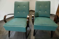 Vintage Sessel von Jaroslav Šmídek, 1960er, 2er Set
