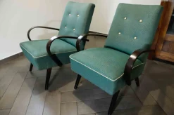 Vintage Sessel von Jaroslav Šmídek, 1960er, 2er Set
