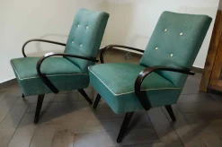 Vintage Sessel von Jaroslav Šmídek, 1960er, 2er Set