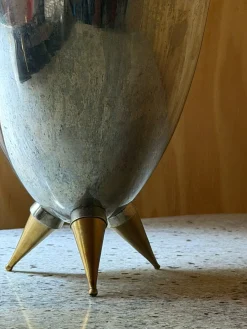 Vintage Set aus Eiskübel & Schale von Alessi Girotondo, 1989, 2er Set