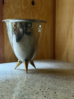 Vintage Set aus Eiskübel & Schale von Alessi Girotondo, 1989, 2er Set