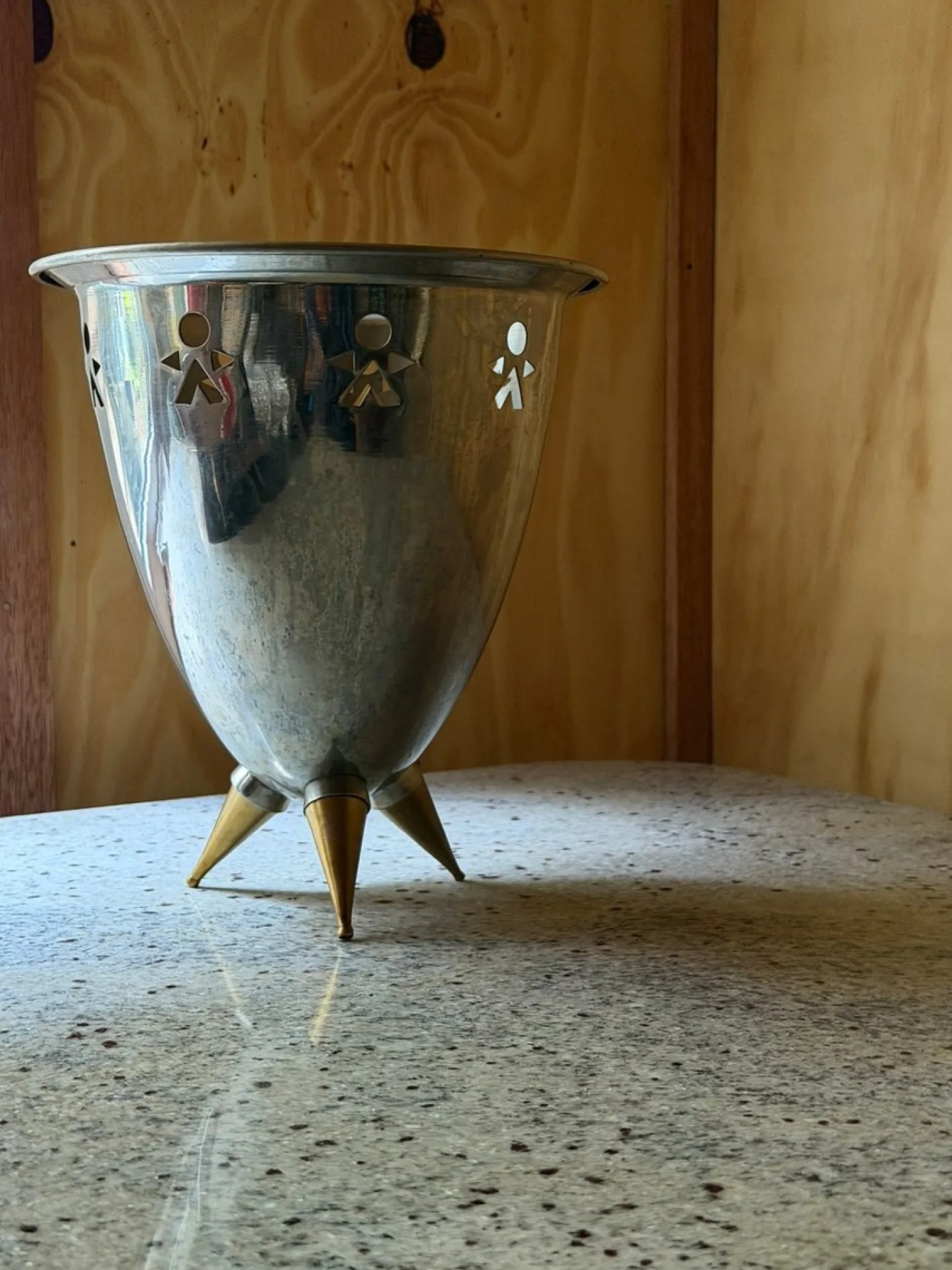Vintage Set aus Eiskübel & Schale von Alessi Girotondo, 1989, 2er Set