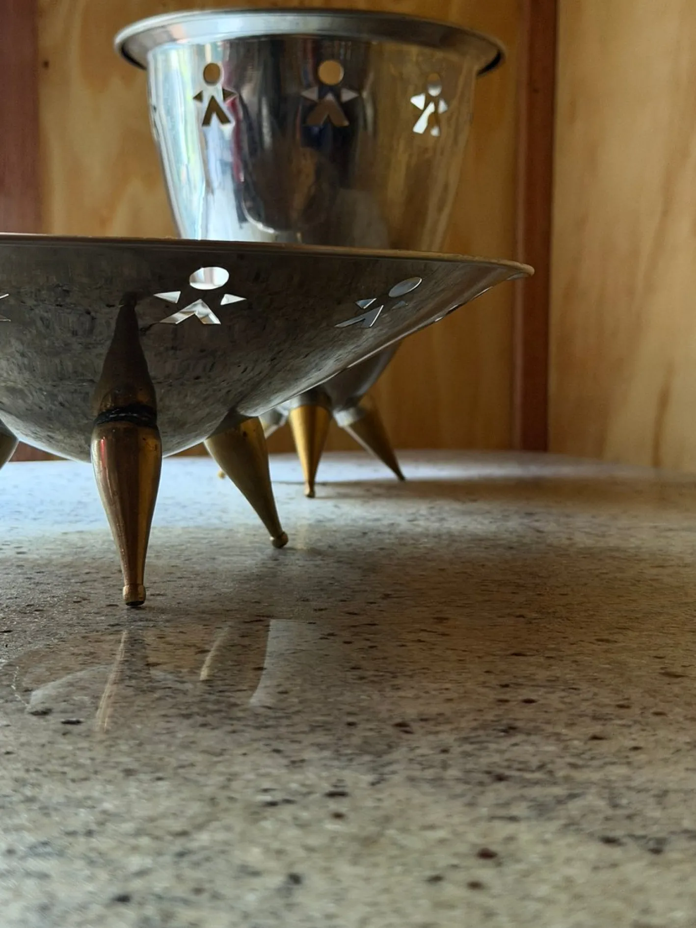 Vintage Set aus Eiskübel & Schale von Alessi Girotondo, 1989, 2er Set