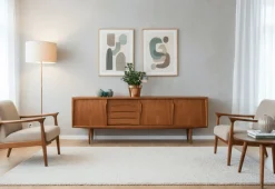 Vintage Sideboard aus Teak von Axel Christensen für Omann Jun, 1960er