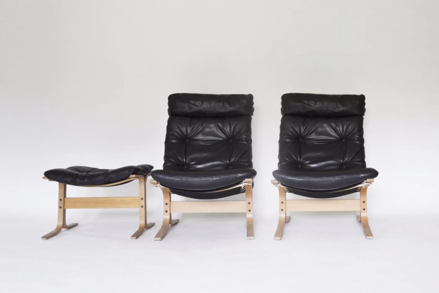Vintage Siesta Lounge Set von Ingmar Relling für Westnofa, 1960er, 3er Set