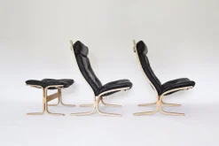 Vintage Siesta Lounge Set von Ingmar Relling für Westnofa, 1960er, 3er Set