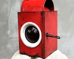 Vintage Signallaternen aus Österreich, 1930er, 3er Set