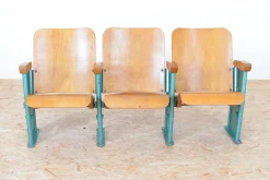 Vintage 3-Sitzer Kinobank