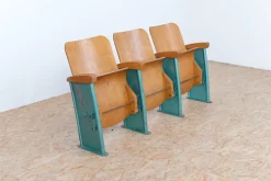Vintage 3-Sitzer Kinobank