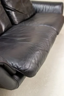 Vintage 2011 Sofa Zwei-Sitzer Ledersofa von de Sede, 1983