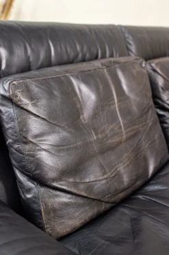 Vintage 2011 Sofa Zwei-Sitzer Ledersofa von de Sede, 1983