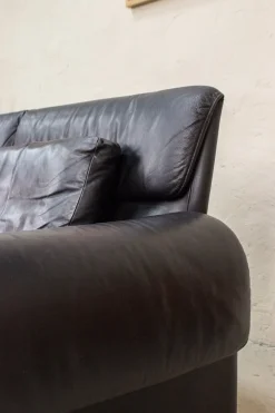 Vintage 2011 Sofa Zwei-Sitzer Ledersofa von de Sede, 1983