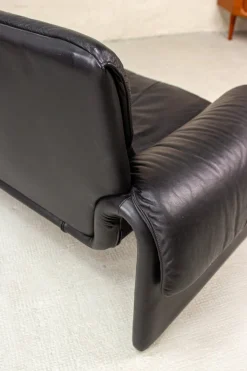 Vintage 2011 Sofa Zwei-Sitzer Ledersofa von de Sede, 1983