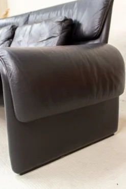 Vintage 2011 Sofa Zwei-Sitzer Ledersofa von de Sede, 1983