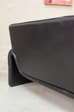 Vintage 2011 Sofa Zwei-Sitzer Ledersofa von de Sede, 1983