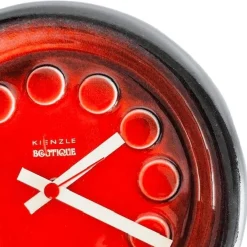 Vintage Space Age Fat Lava Wanduhr aus Keramik von Kienzle, 1970er