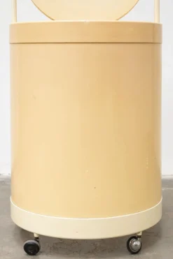 Vintage Space Age Frisiertisch mit Stuhl, 1970er, 2er Set