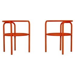 Vintage Space Age Locus Solus Sessel & Fußhocker von Gae Aulenti für Poltronova, 1964, 3er Set