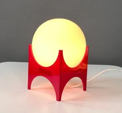 Vintage Space Age Moon Lampe von Richard Essig, 1970er