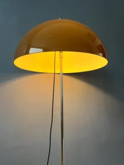 Vintage Space Age Mushroom Stehlampe von Gino Sarfatti für Gepo