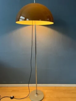 Vintage Space Age Mushroom Stehlampe von Gino Sarfatti für Gepo