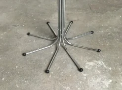 Vintage Space Age Serie 9 Modell Coat Tree Garderobenständer von Sidse Werner für Fritz Hansen, Dänemark, 1970er