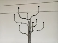 Vintage Space Age Serie 9 Modell Coat Tree Garderobenständer von Sidse Werner für Fritz Hansen, Dänemark, 1970er