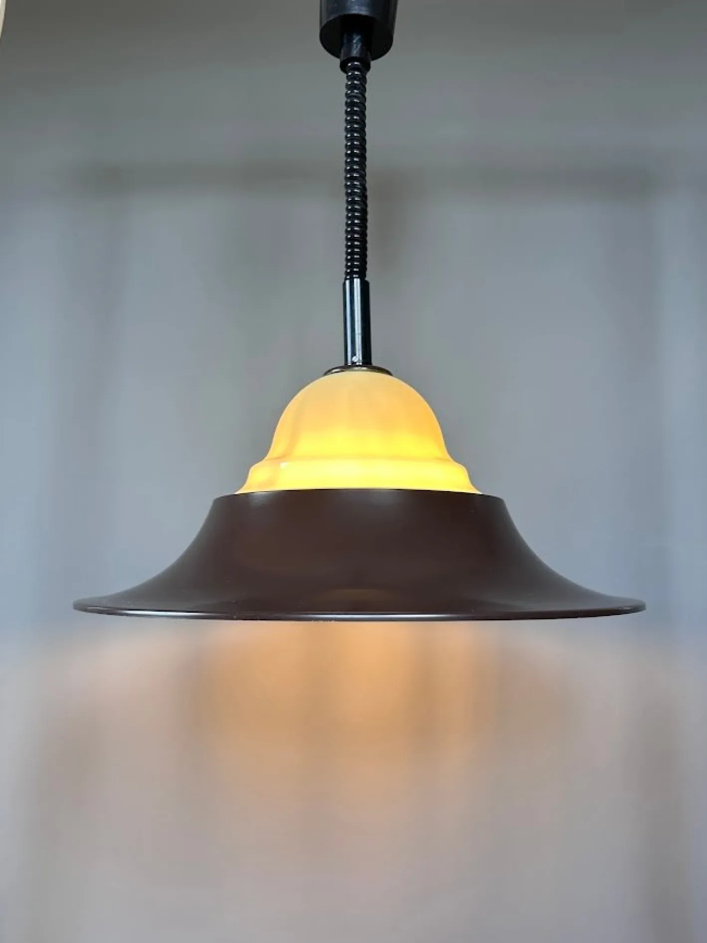 Vintage Space Age UFO Hängelampe von Cosack Leuchten, 1960er